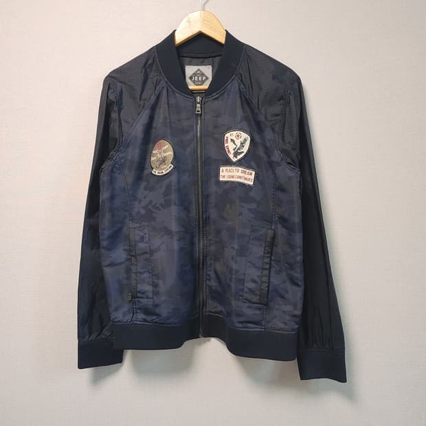 [XL] 지프 카모 패치 바람막이