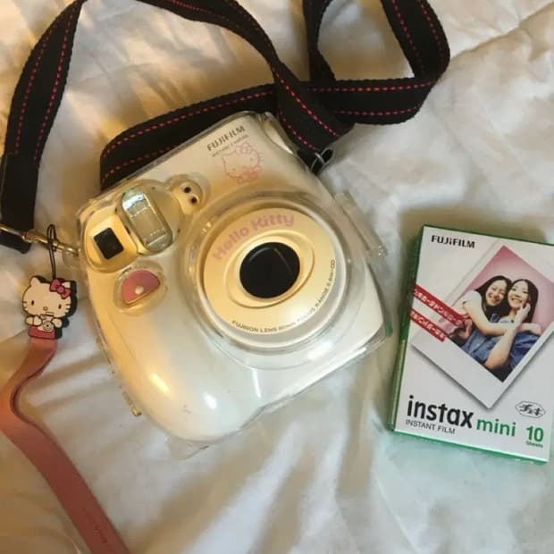 빈티지 후지 인스탁스 헬로키티 미니 7s