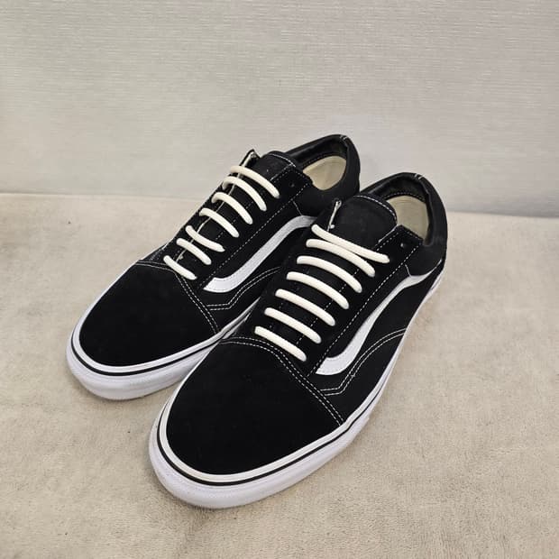 반스 올드스쿨 블랙 스웨이드  스니커즈 컨버스화 275mm