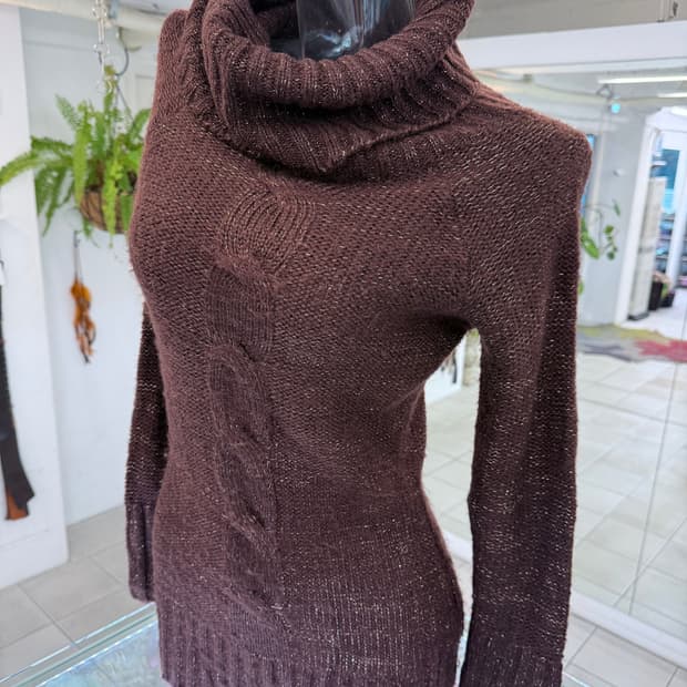 glitter knit one piece