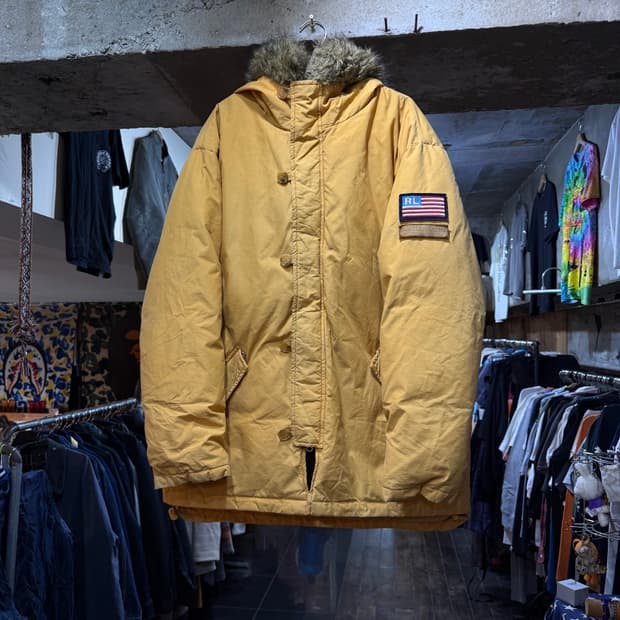 POLO 폴로 랄프로렌 90s n3b 다운 점퍼