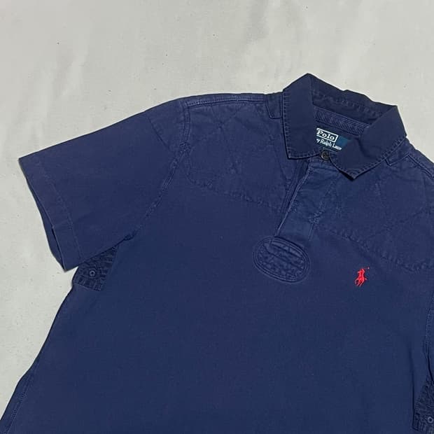 L 폴로랄프로렌 커스텀핏 카라 반팔티 