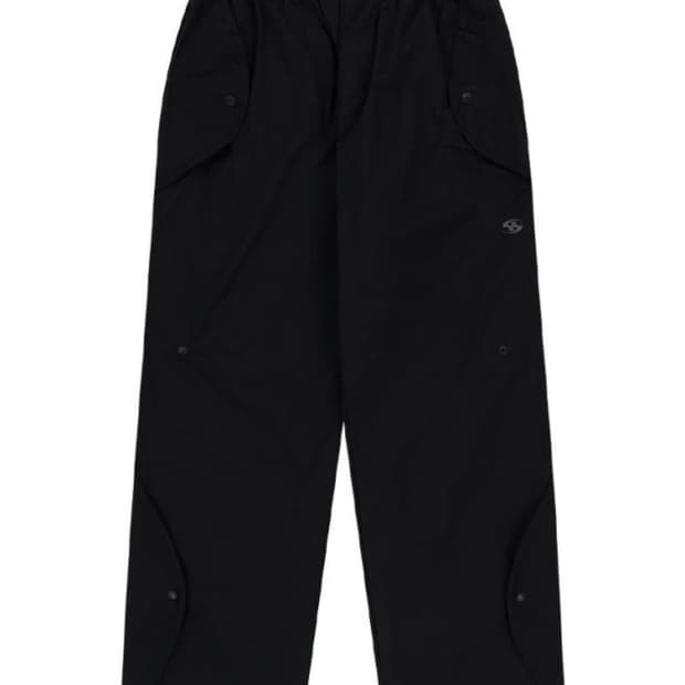 사이즈 2) 산산기어 25SS 웨이브 팬츠 블랙