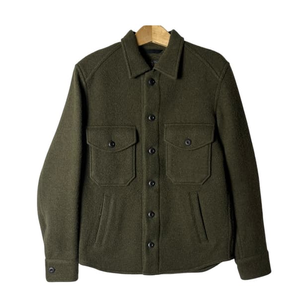 [Beams] 빔즈 울 헤비 셔츠