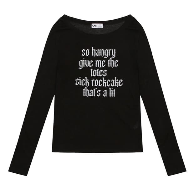 (닝닝착용) 락케이크 펑크 메쉬 탑 Funk Mesh Top 롱슬리브