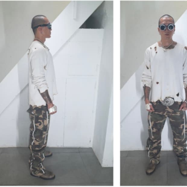 PP 퍼블릭 파머시 카모팬츠 XL