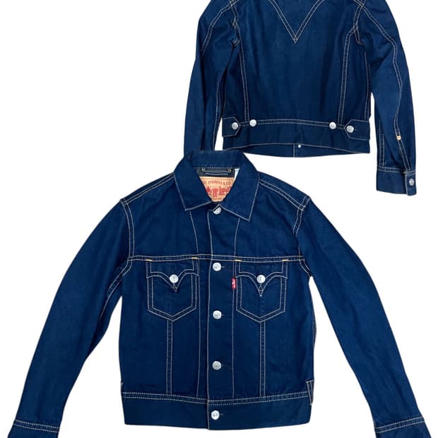 리바이스 데님 트러거 자켓 S