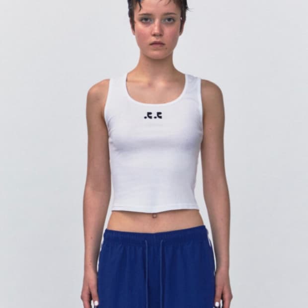 레스트앤레크레이션 나시 탱크탑 RR LOGO SHORT TANK TOP