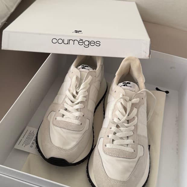 (새상품) Courrèges 꾸레쥬 운동화