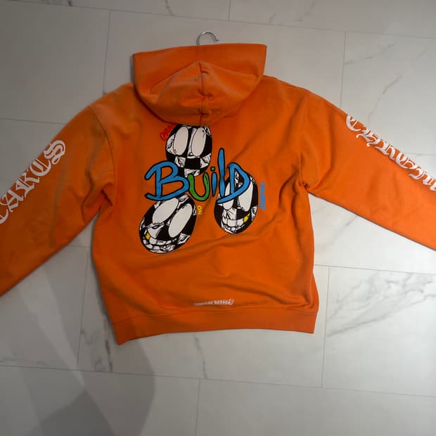 크롬하츠 매티보이 후드스웻 오렌지  xl