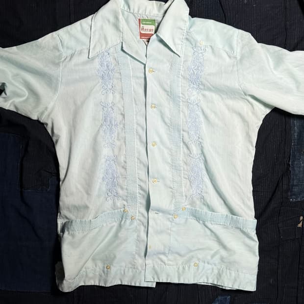 70-80's Revgo 구아야베라 셔츠 L