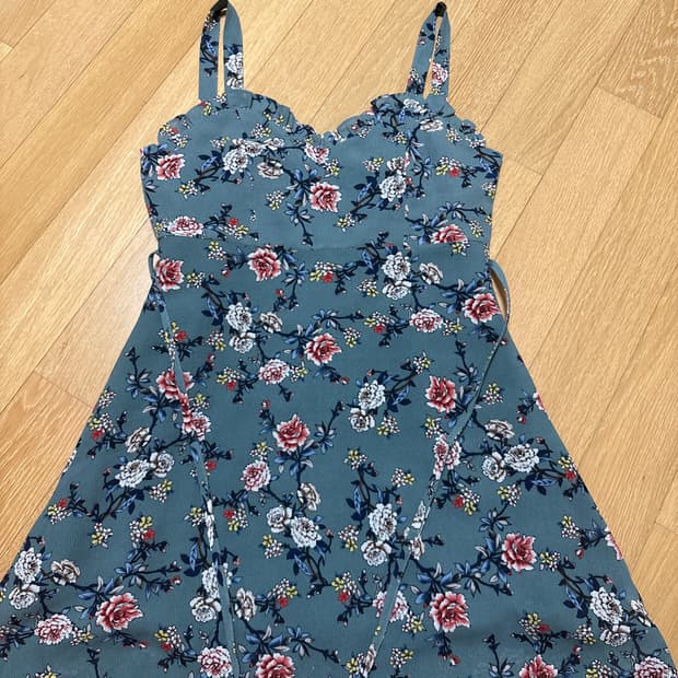 빈티지 플라워 드레스