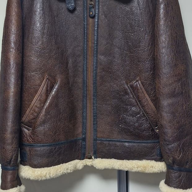 국내 생산 양가죽 무스탕