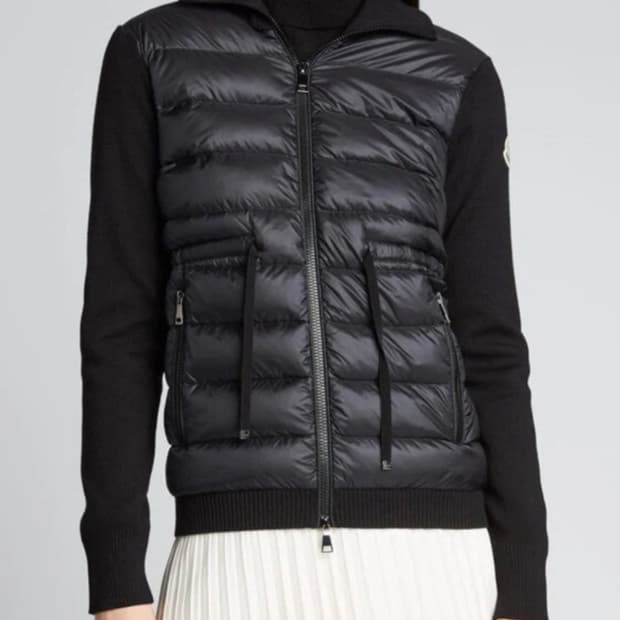 몽클레어 여성 니트패딩