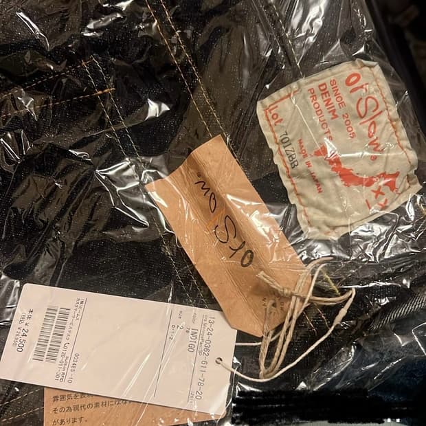 orslow x beams boy monroe 먼로 팬츠 인디고