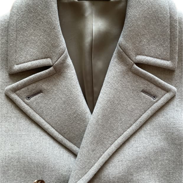 오라리 20AW 라이트멜튼 더블 코트 3사이즈