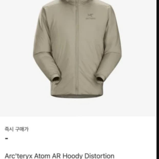 아크테릭스 스톰 ar 후디