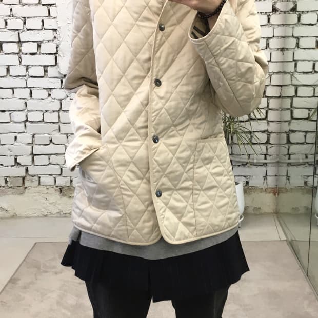 버버리 런던 퀄팅 누빔 자켓
