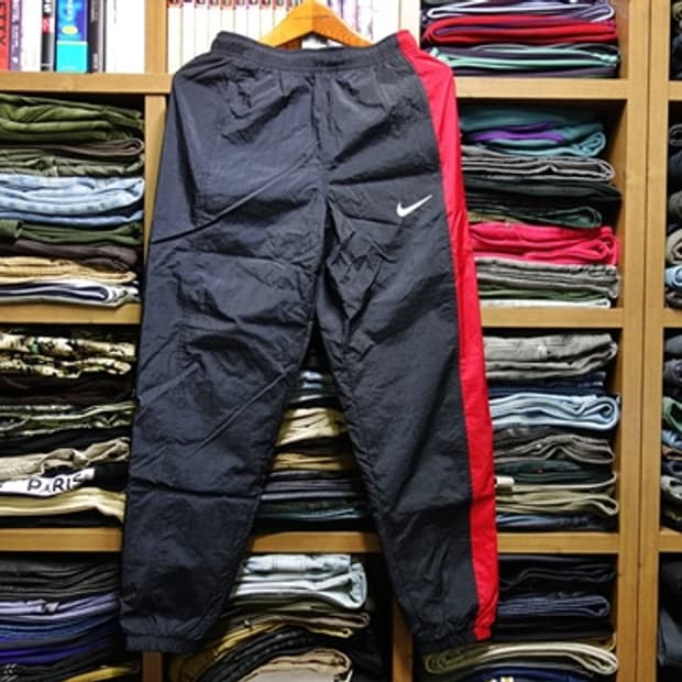 Nike 나이키 토탈 90 리펠 풋볼 트랙 팬츠 검빨 S (30)