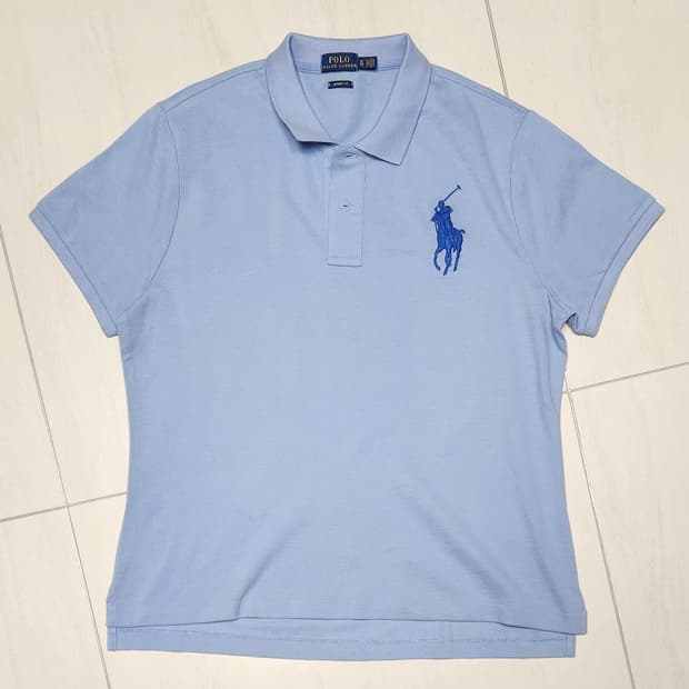 폴로 빅포니 하늘색 pk xl