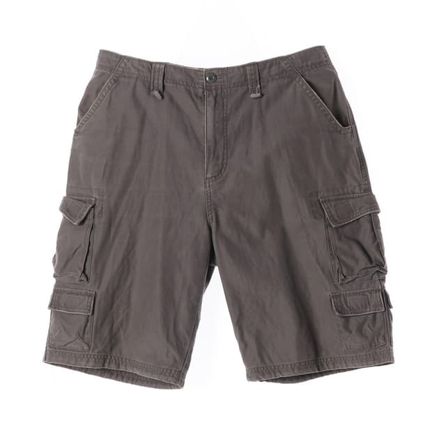 MSGR 챠콜 그레이 빈티지 카고 반바지 L