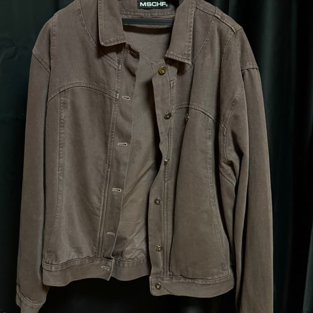 미스치프 MSCHF 트러커 자켓 rose brown L