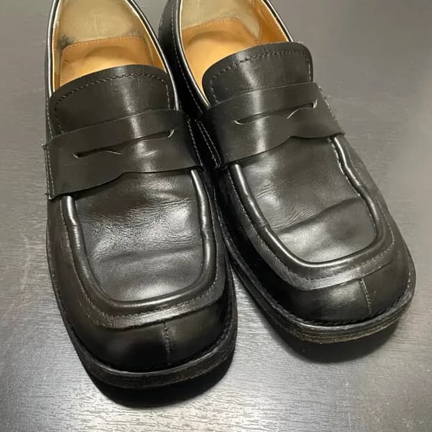 브라운 야드 페니 로퍼 41사이즈(260)