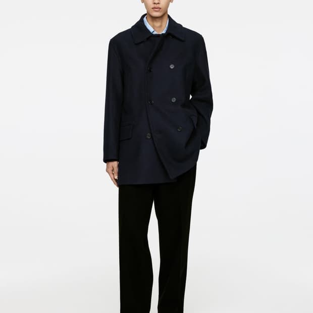 [48] ARKET 다크네이비 피코트