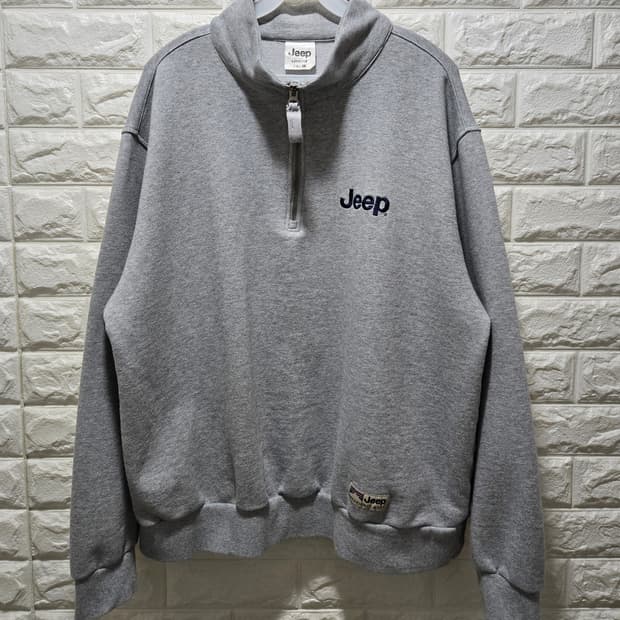 지프 루즈핏 반집업 맨투맨 105