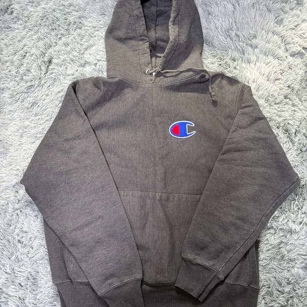 챔피온 리버스위브 후드 L