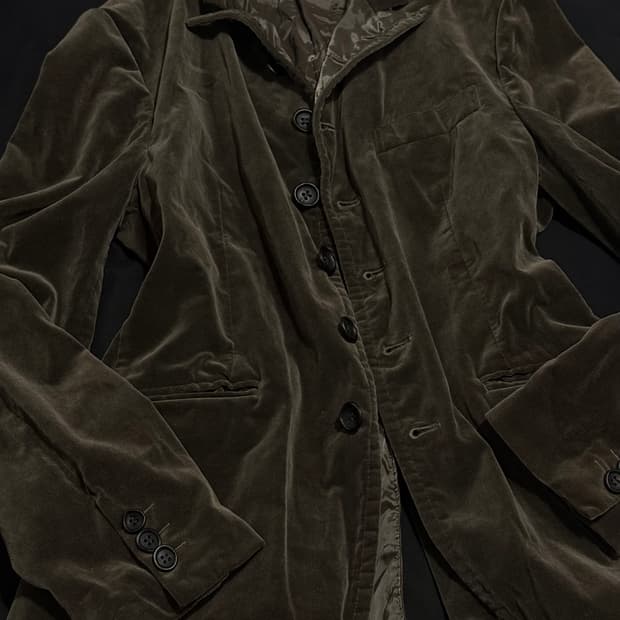 Comme des Garcons Homme Velvet Jacket