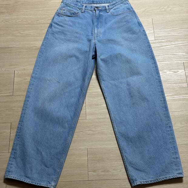 [32] 캐피탈 13온즈 데님 클럽 배기 5P 팬츠 프로세싱