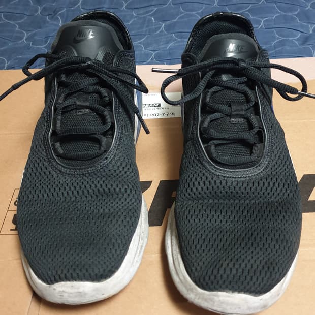 나이키 에어맥스 블루 블랙 (270)