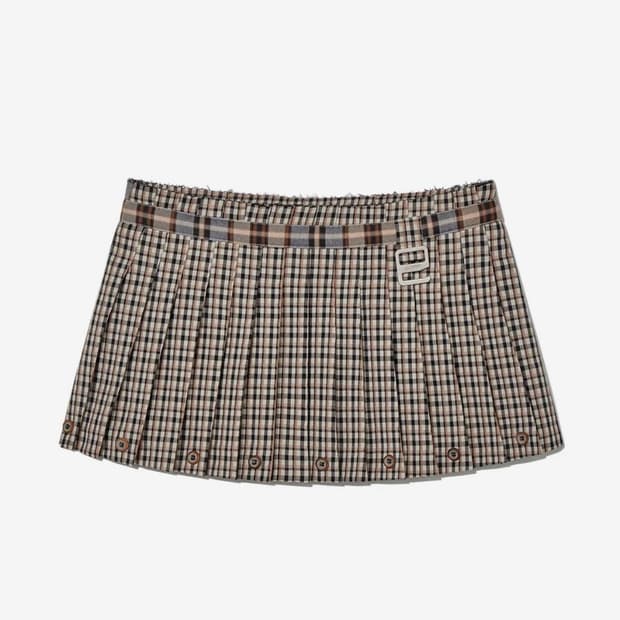 글로니 RUSSELL PLAID MINI SKIRT 러셀 미니 스커트