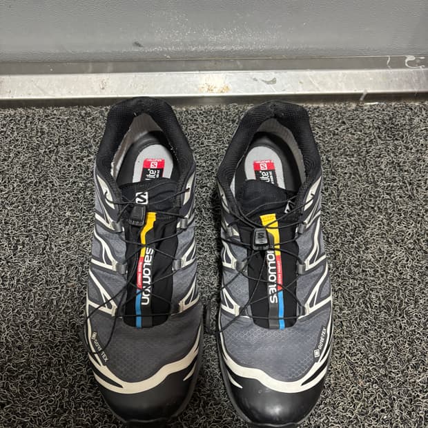 살로몬 xt-6 블랙에보니 300