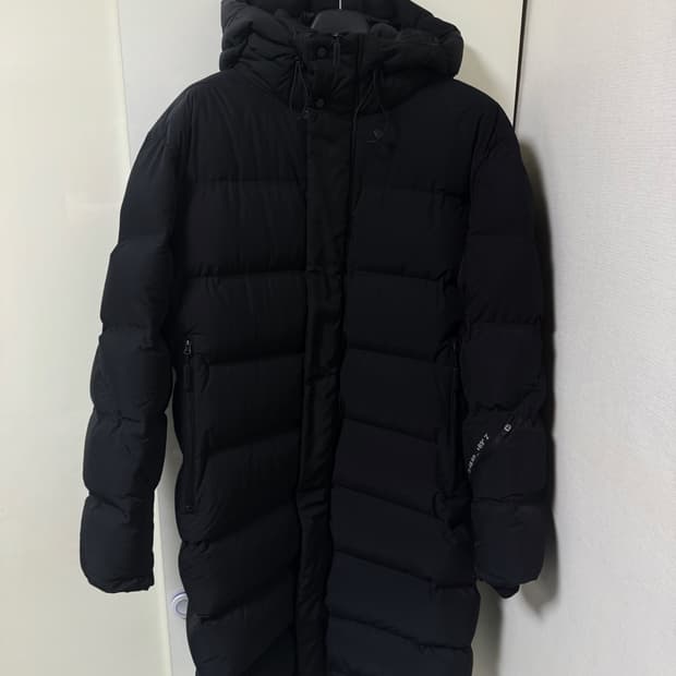 [105]탑텐 폴라리스 심리스 롱패딩 블랙