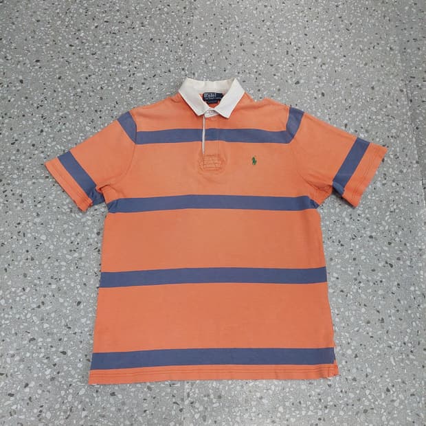 Vintage Polo Ralph Lauren Rugby 반팔 셔츠