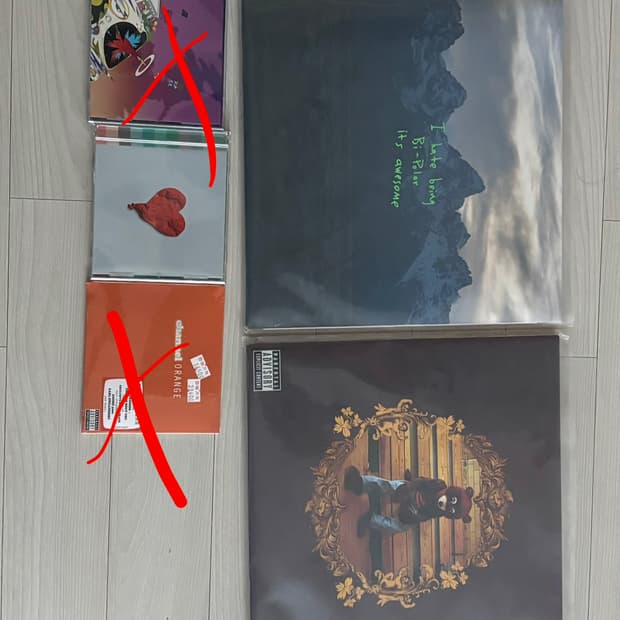 칸예,오션 lp,cd 팝니다 할인