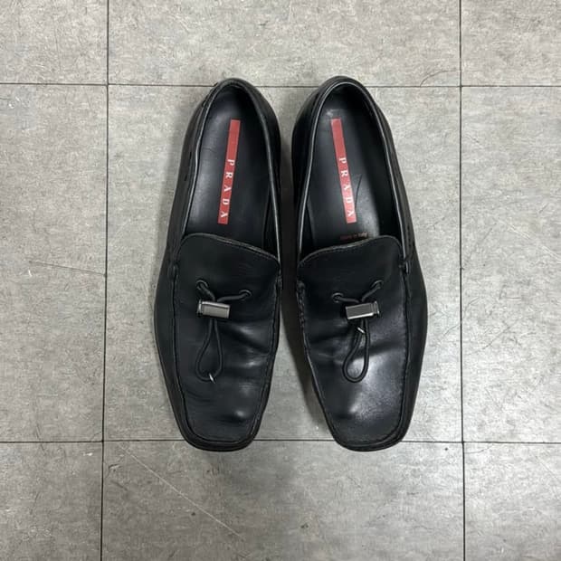 프라다 스포츠 스트링 로퍼 uk8