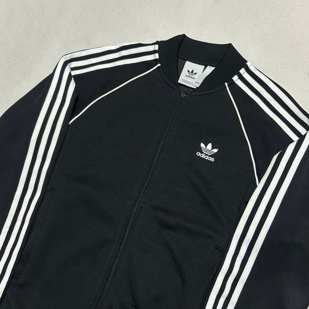 L 아디다스 파이어버드 블랙 트랙탑