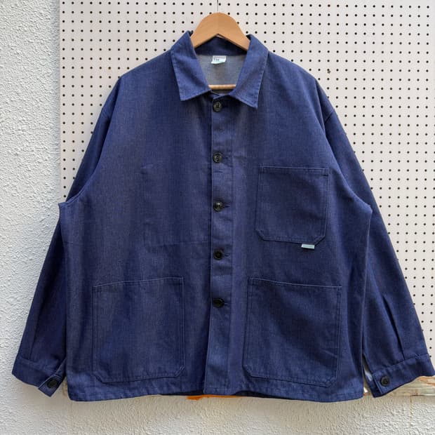 DEADSTOCK BIG SIZE DENIM 데드스탁 데님 프렌치워크자켓