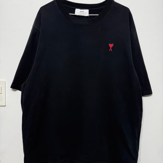 아미 AMI 라운드 반팔티셔츠 XXL