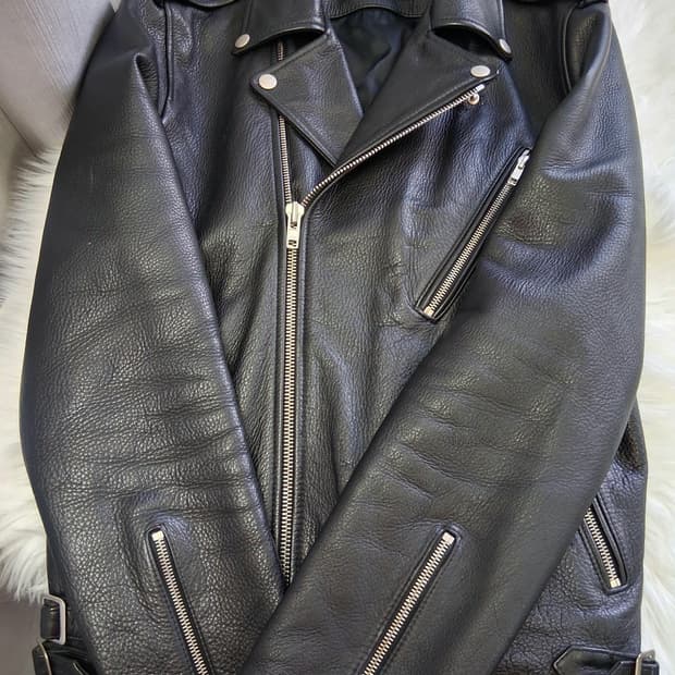 비바스튜디오 컬렉션 라이더 자켓  남90~95