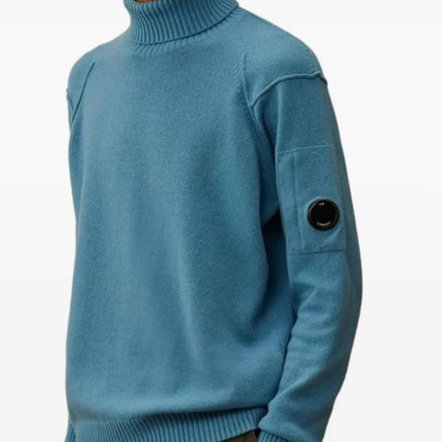 C.P. Company 램스울 GRS 터틀넥 스웨터