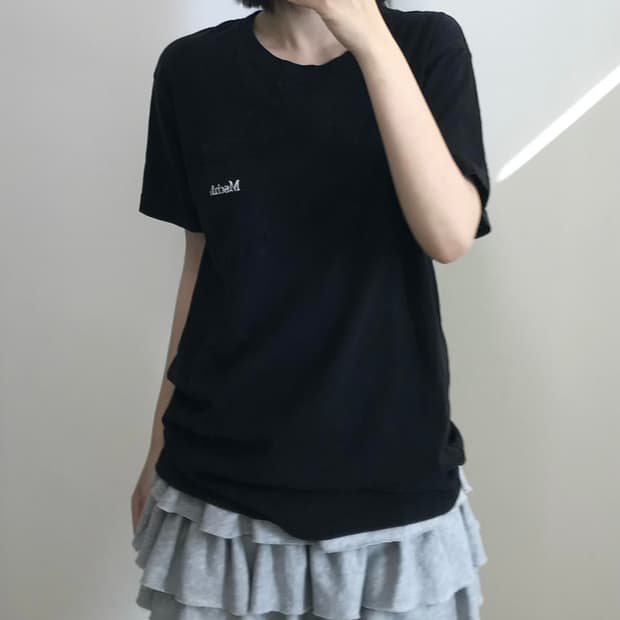 미스치프 포켓 반팔 티셔츠