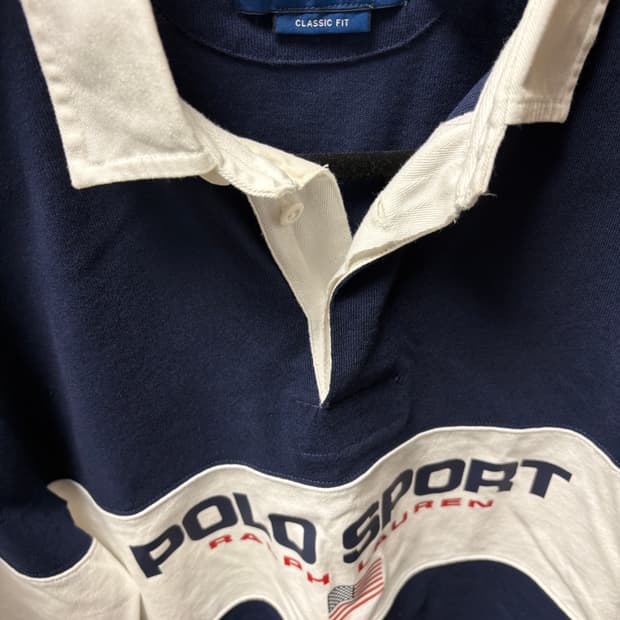 폴로스포츠 럭비셔츠 m