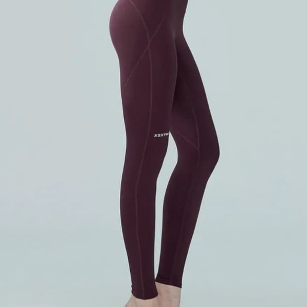 젝시믹스 블랙라벨 시그니처 380N 레깅스 S(트루와인 )