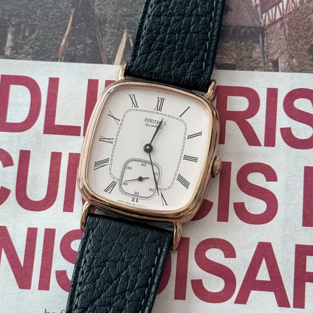 Seiko 세이코 스퀘어 쿼츠 스모세코