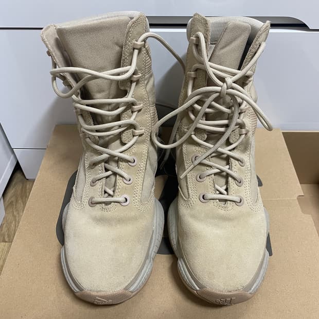 이지 500 하이 택티컬 부츠 샌드 265