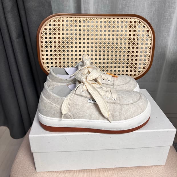 Sunnei 드리미 스니커즈 에크루 펠트 (사이즈 40)